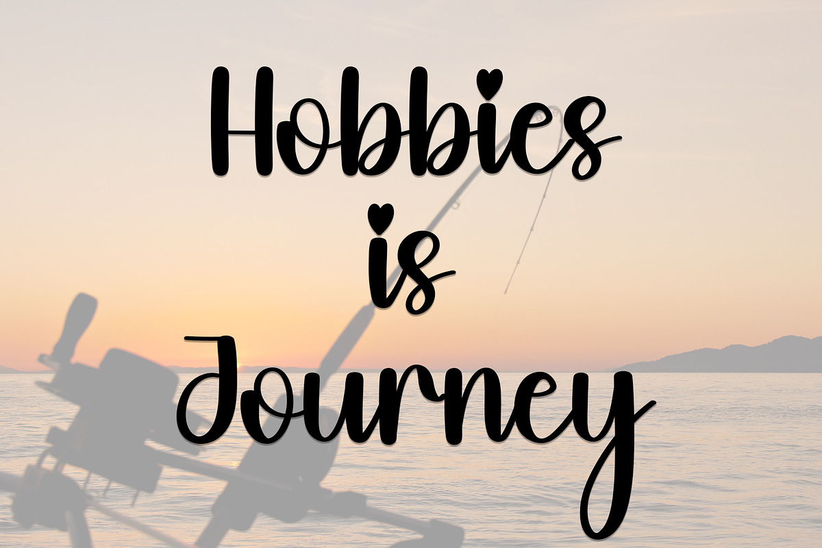 Fishing, a Handwritten Font by FreshTypeINK (Photo 4 of 7)