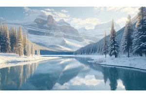 Snow-covered landscape with pine, a Nature Photo by Igor Tichonow