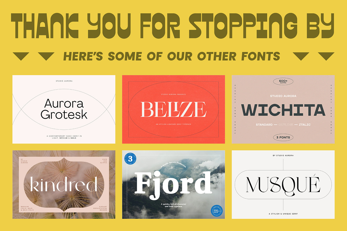 Queso – Quirky Retro Display Font, a Sans Serif Font by Studio Aurora (Photo 8 of 8)