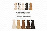 Graduation Girl with Dog Clipart Set, a Person Illustration by ColorfulPT (Thumbnail 9 of 9)