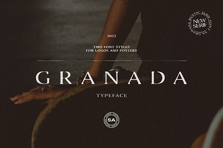 SA Granada Retro Serif Font
