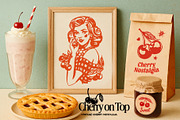 Cherry On Top, a Food Illustration by Anna Babich (Thumbnail 6 of 6)