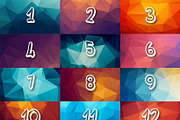 LowPoly Backgrounds, a Texture Graphic by Claudiu Gabriel (Thumbnail 2 of 3)