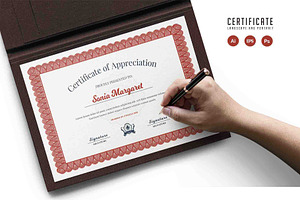 191. Modern Certificate Template