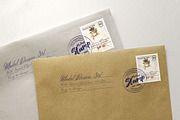 Stamp and Postage Stamp Mockup, a Books & Magazine Mockup by Artlogs x Modaldesain (Thumbnail 4 of 4)