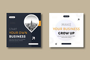 Modern Business  Social Media, a Social Media Template by MightyDesign (Thumbnail 3 of 8)