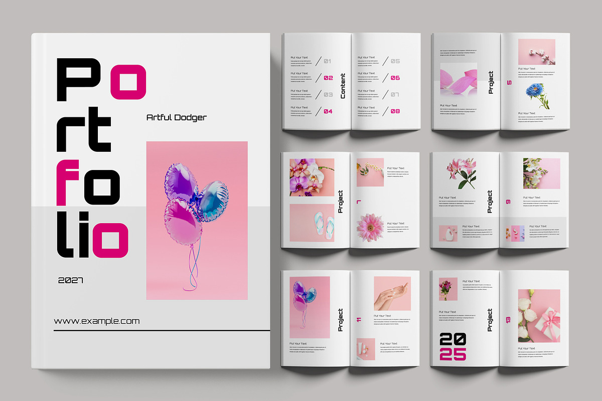 Portfolio Layout, a Magazine Template by ContestDesign (Photo 1 of 3)