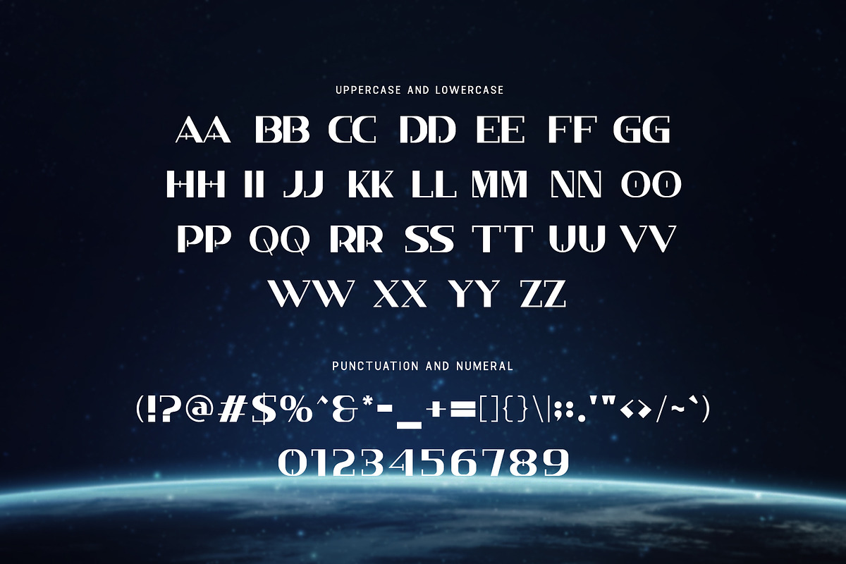Cryptonus-Unique Modern Display Font, a Serif Font by overlaytemplates (Photo 4 of 5)