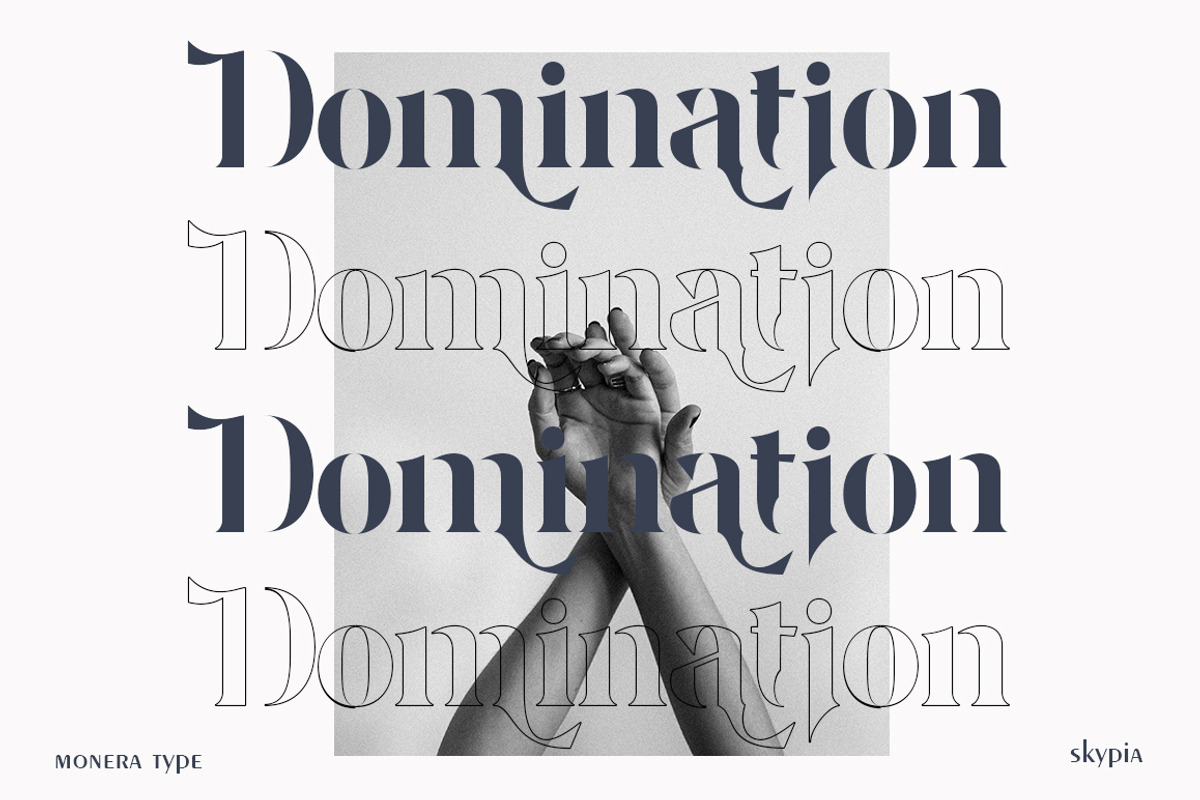 Monera, a Serif Font by Skypia (Photo 6 of 11)