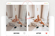 10 Minimal lightroom Presets and Lut, a Preset Add-On by presetsroom (Thumbnail 12 of 14)