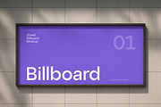 Advertising Street Banner Mockup, an Advertising Mockup by PixelWink (Thumbnail 1 of 3)