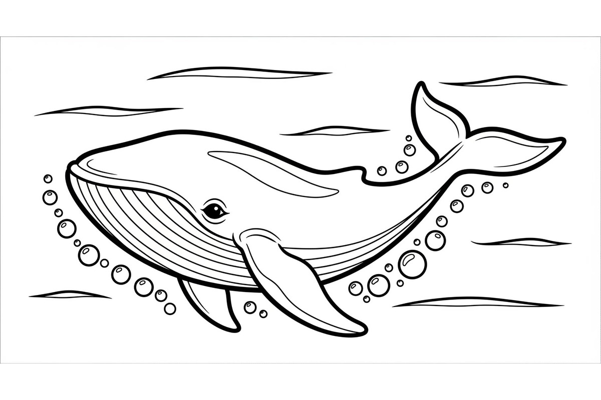 Whale Line Art Vector Bundle, an Illustration by yasushie (Photo 30 of 51)