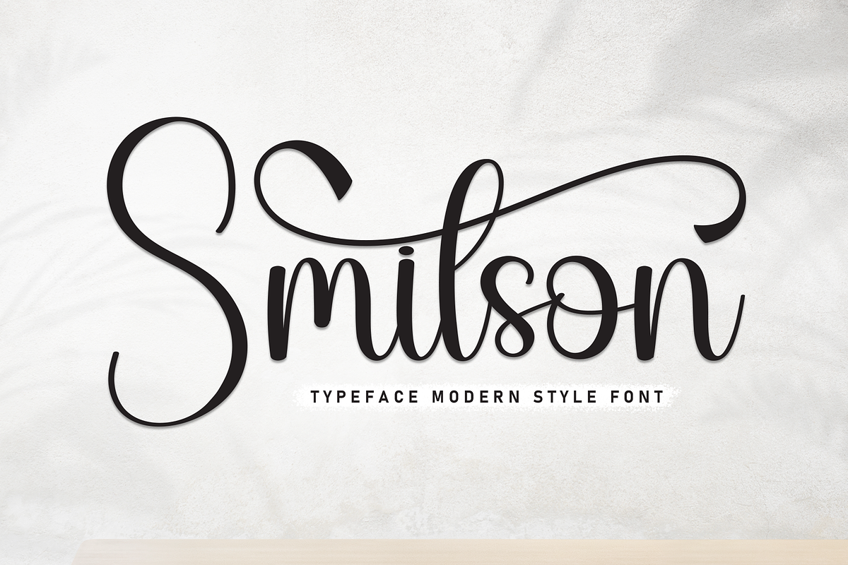 Smitson | Script Font, a Handwritten Font by Scratchones (Photo 1 of 9)