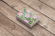 Pink Wild Rose PSD Business Card, a Business Card Template by Digital Space (Thumbnail 3 of 6)