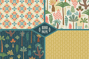 Boho Palms. Patterns & Elements, a Pattern Graphic by Nadia Grapes (Thumbnail 4 of 8)