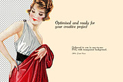 36 Ladies Colored Illustrations 1, an Illustration by Unember (Thumbnail 3 of 4)