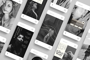 Minimalistic Instagram Templates