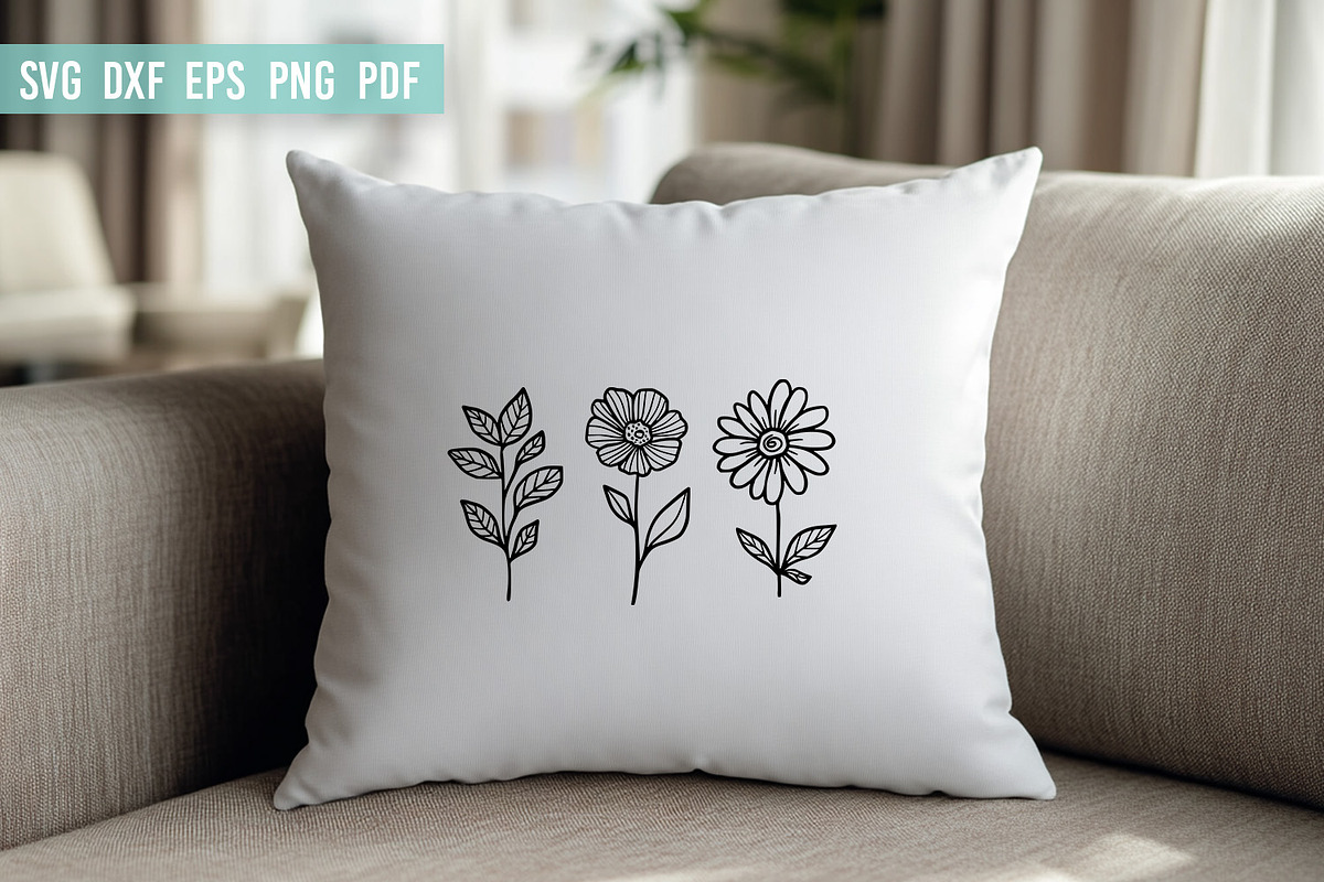 Wildflowers Bundle | 100% Hand drawn, a Decorative Illustration by Irina Ostapenko (Photo 4 of 4)