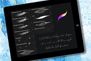 Watercolor Ink Procreate Brushes, a Brush Add-On by Roze Prints (Thumbnail 2 of 4)