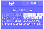Scientific View font, a Font by weknow (Thumbnail 8 of 8)