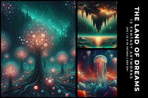 The Land of Dreams, a Decorative Illustration by Digital Art Creations