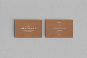Merchant Business Card, a Business Card Template by 1948 Creative Co. (Thumbnail 1 of 4)