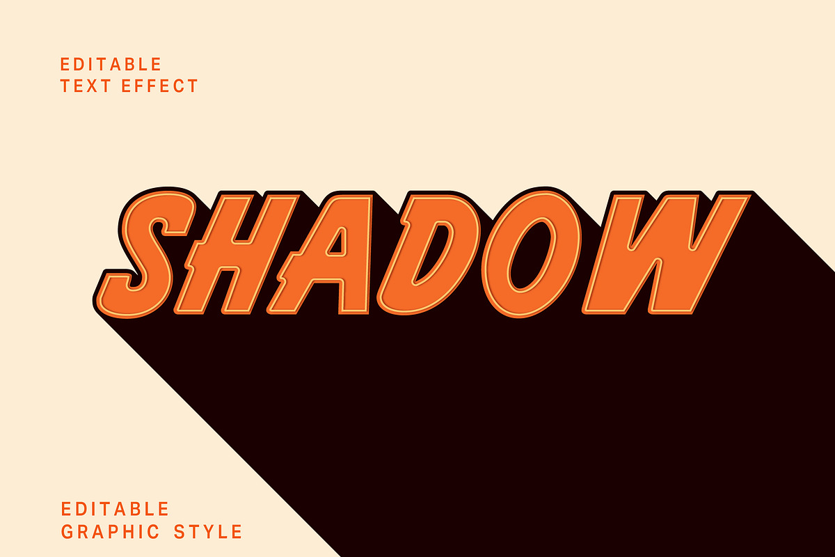Long Shadow Text Effect