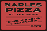 Provisions - Industrial Retro Font, a Sans Serif Font by Surplus Type Co (Thumbnail 7 of 9)