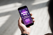 Neon Birthday Party Instagram Story, a Templates & Theme by TemplateCastleStore (Thumbnail 7 of 9)