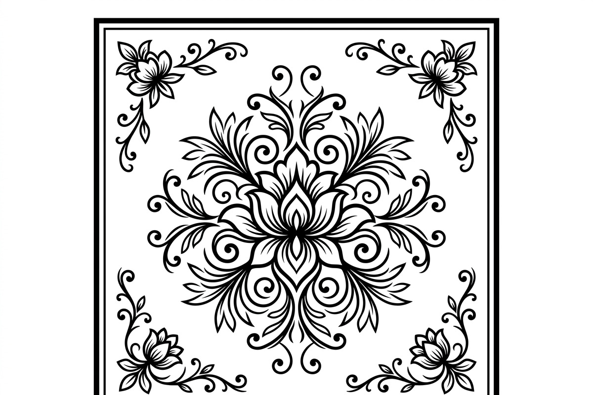 50 Elegant Floral Ornament Bundle, a Decorative Illustration by Amazin_art (Photo 5 of 29)