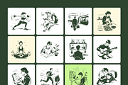 Hand Drawn Lifestyle Illustrations, a Person Illustration by Brickclay (Thumbnail 9 of 9)