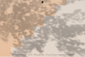 100 Shadow Photo Overlays