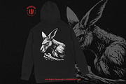 10 Bundle Dark Art Kangaroo Animal, an Illustration by Morspective (Thumbnail 4 of 7)