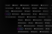 TheSprkl Figma Kit for Webflow, an UI Kit Template by EGO Creative Innovations (Thumbnail 5 of 6)