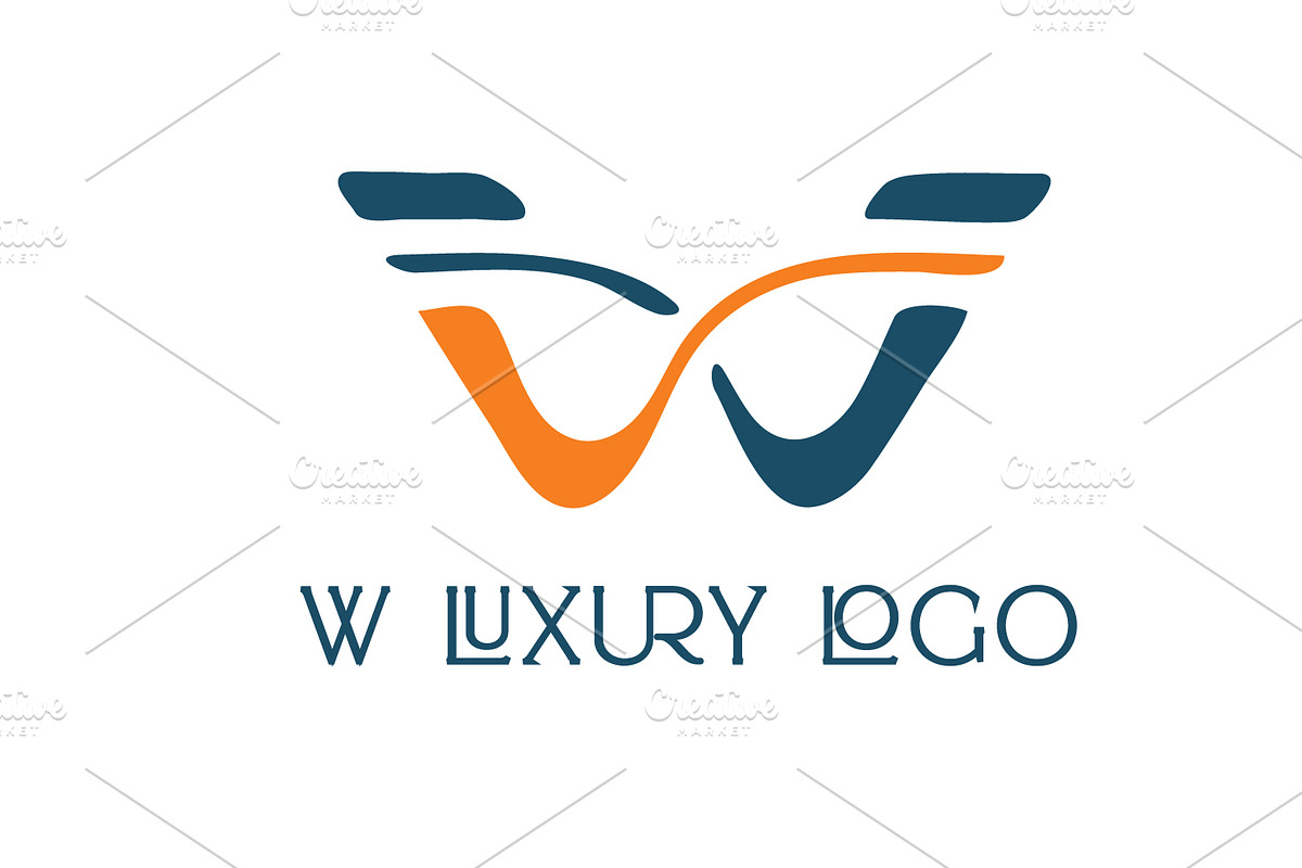 W Letter Luxury Logo Template, a Branding & Logo Template by FusionadCreates (Photo 2 of 4)