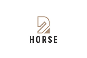 Horse logo icon illustration, a Branding & Logo Template by Dyn Studio
