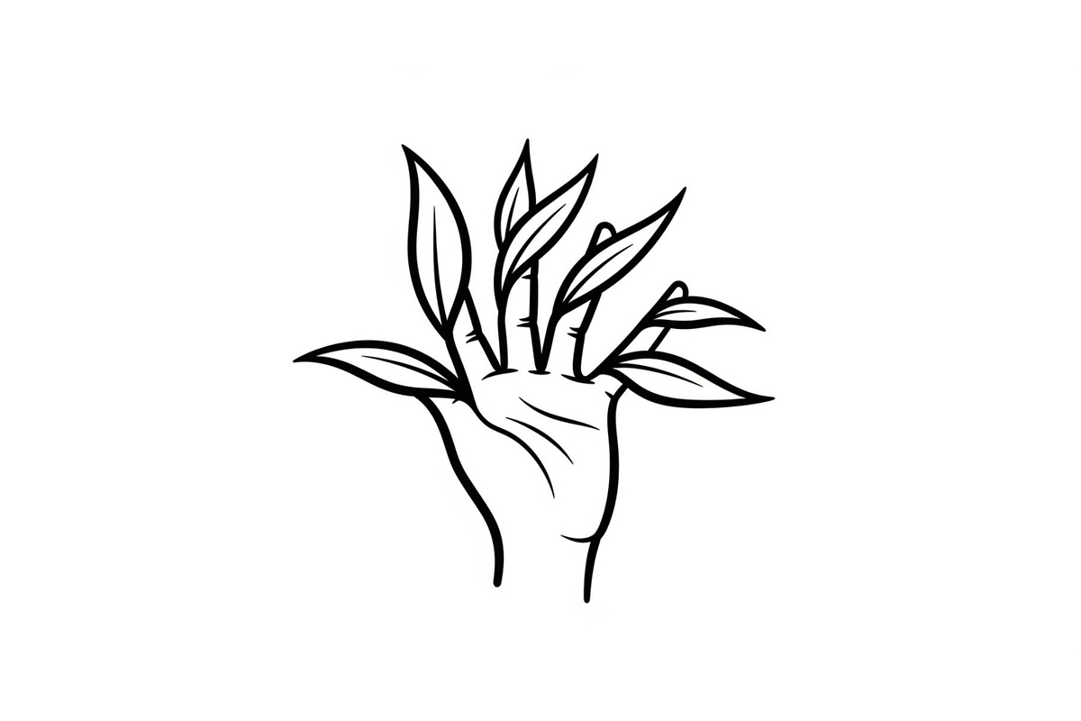 Hand Plant Growth Bundle, an Illustration by yasushie (Photo 16 of 31)