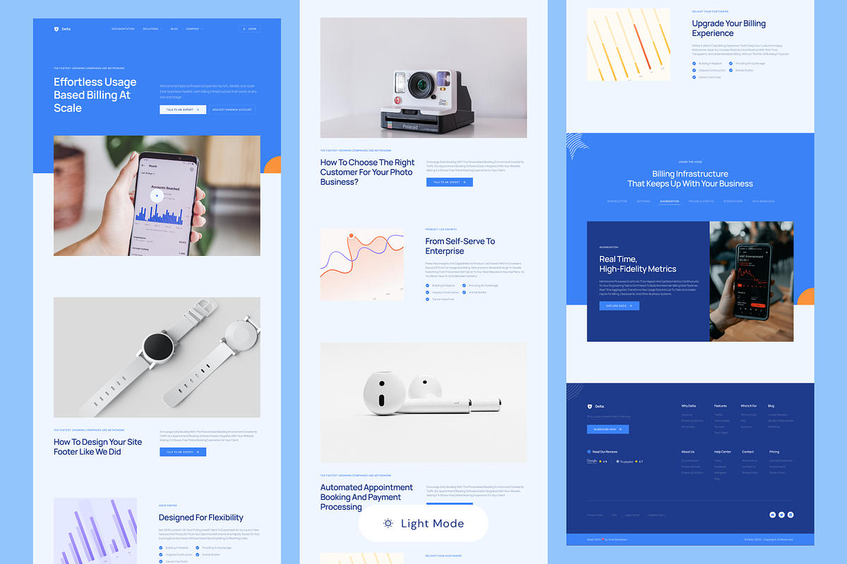 Delta - Saas Website Template, a Landing Page Template by andrisetiawannn (Photo 3 of 8)