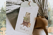 Cute Forest Animal Clipart | Woodlan, an Illustration by BigCakeBee (Thumbnail 4 of 4)