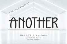 Another - Handwritten Font
