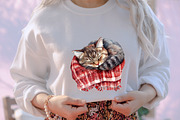 Cozy Christmas Afternoon Clipart, an Illustration by designcity5 (Thumbnail 5 of 5)