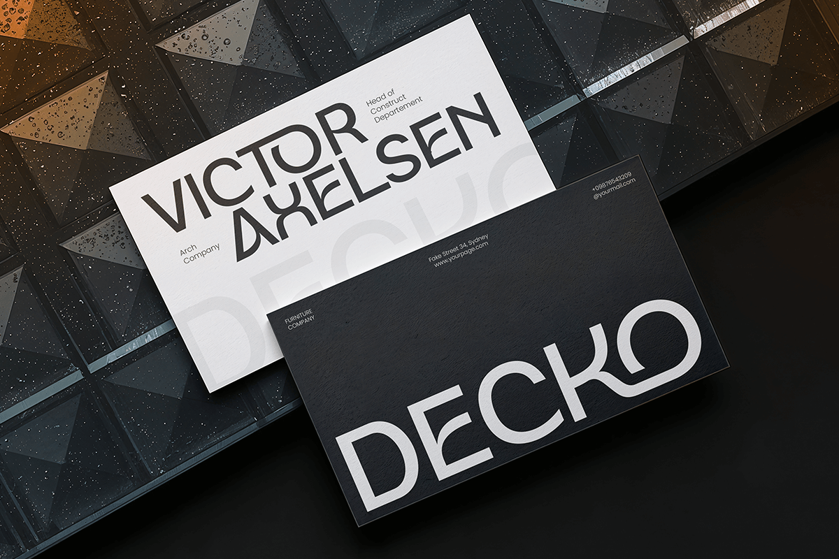 Calgen Display Iconic Branding Font, a Sans Serif Font by TokoPress (Photo 8 of 13)
