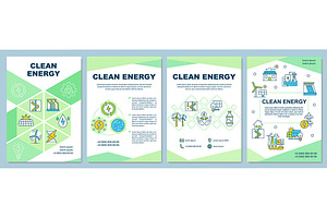 Clean Energy Producing Brochure