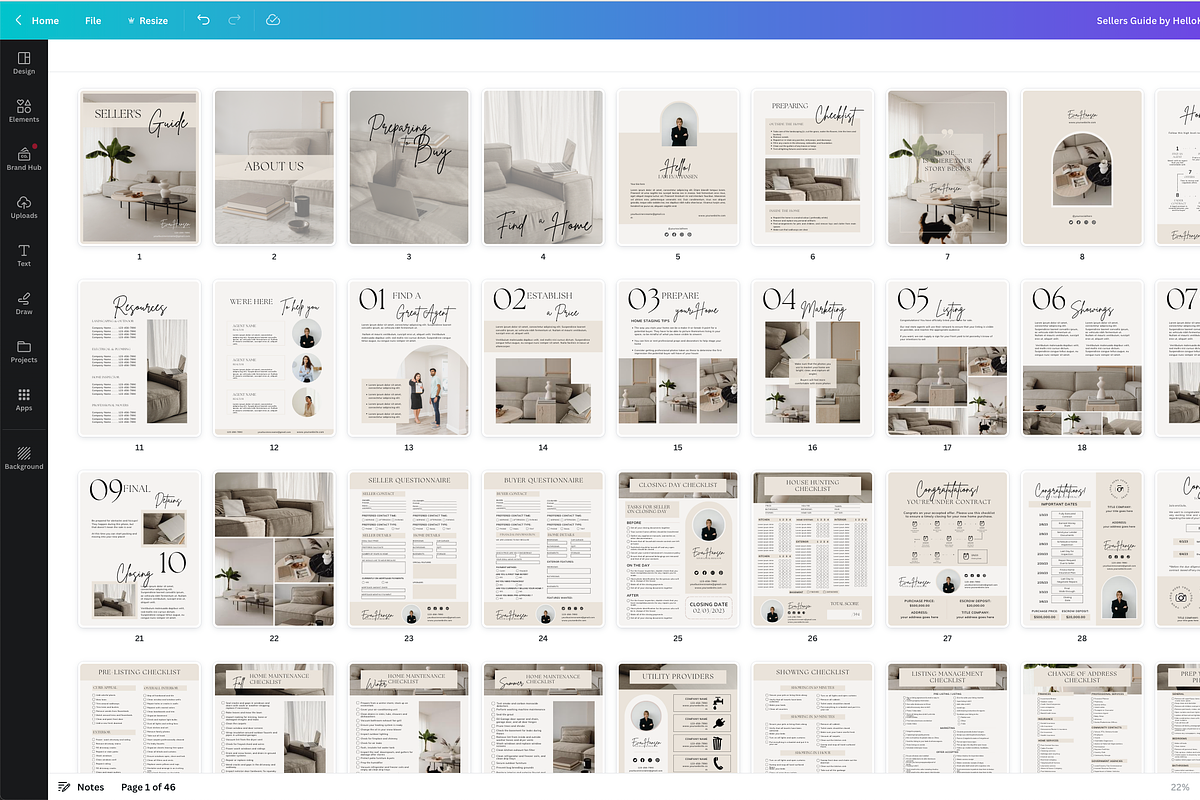 Real Estate Seller's Guide Template