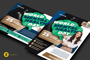 Mental Health, a Flyer Template by Saphari