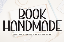 Book Handmade | Script Font