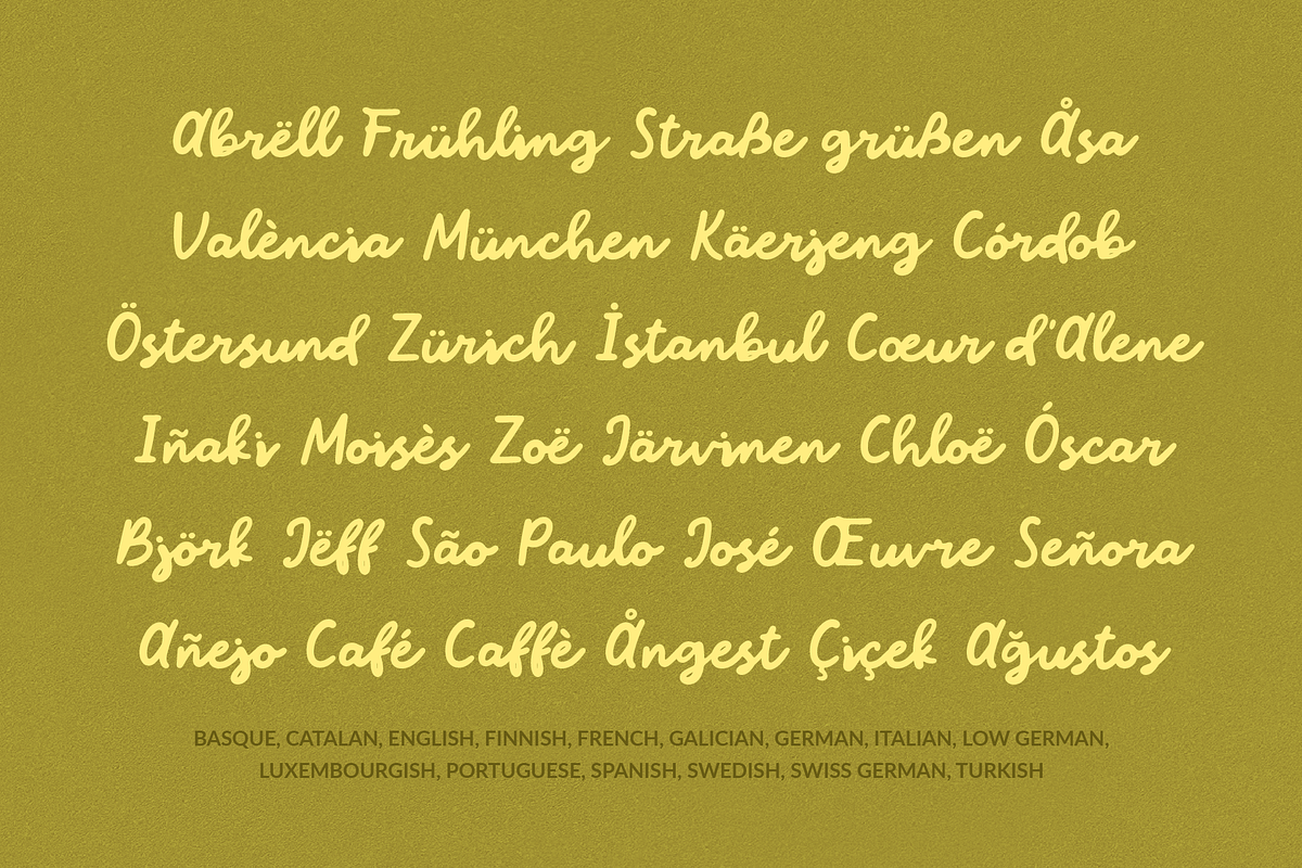 Amalfi - Coastal Summer Retro Script, a Script Font by Kaya Fonts (Photo 11 of 39)
