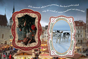 Winter FOLK Frames & Backgrounds, a Decorative Illustration by SunnyAfternoons (Thumbnail 10 of 15)