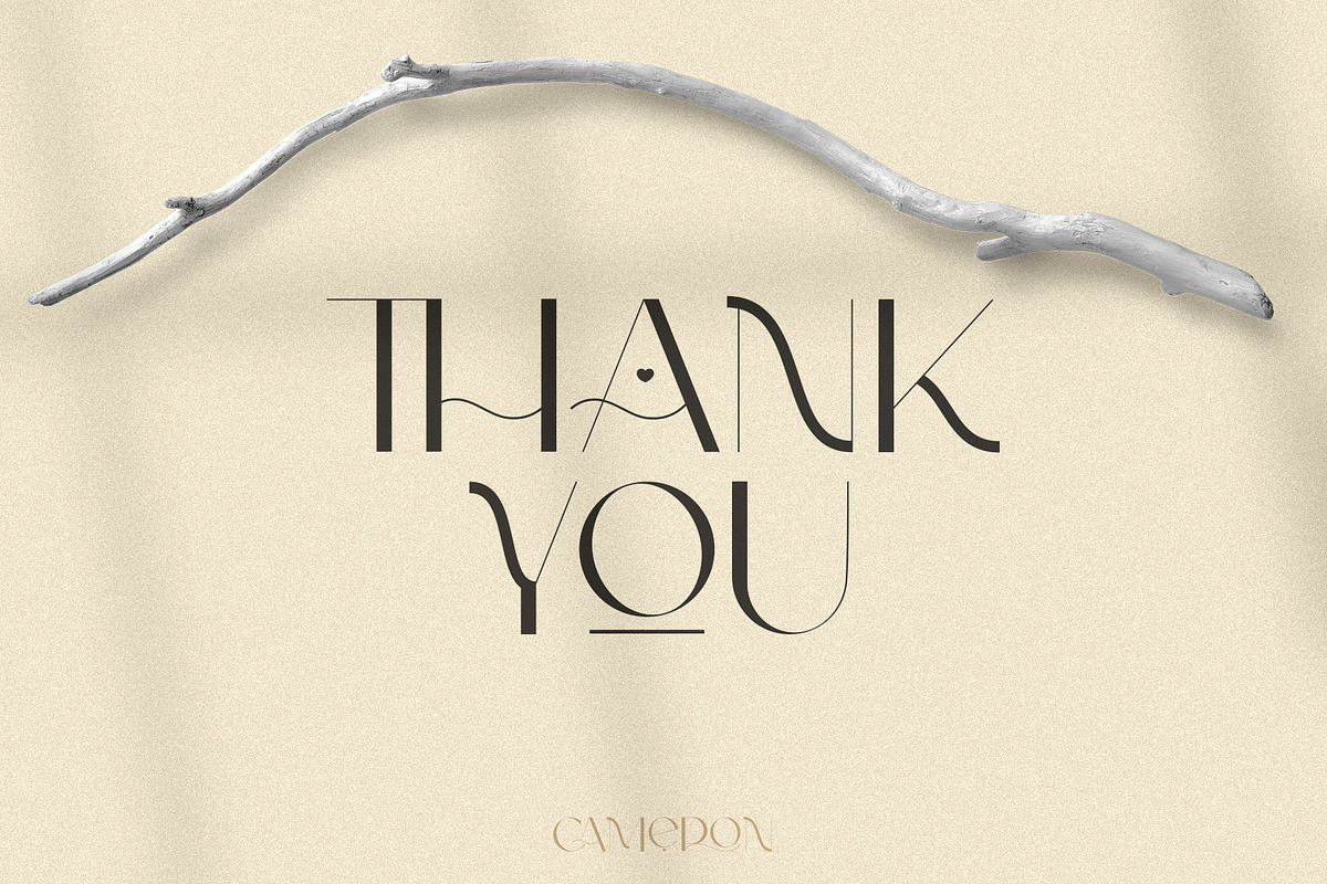 Cameron | Modern Sans Serif Font, a Sans Serif Font by Kandella's Art (Photo 17 of 17)
