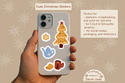 Gingerbread Christmas Stickers, an Object Illustration by Decor Lines (Thumbnail 4 of 6)